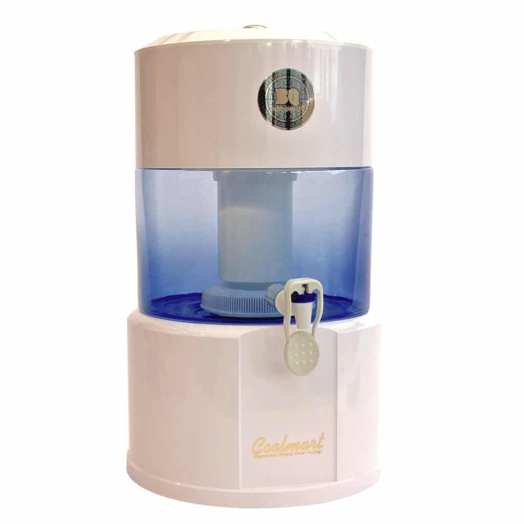 Fontaine d’eau COOLMART CM-101 bocal verre 12L et ph alcalin, filtre de la  marque Doonam Aqualine